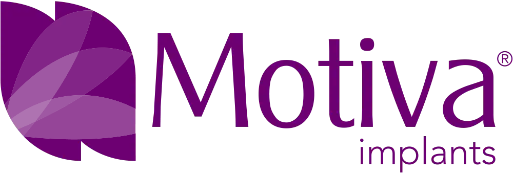 Logotyp för Motiva Implants.